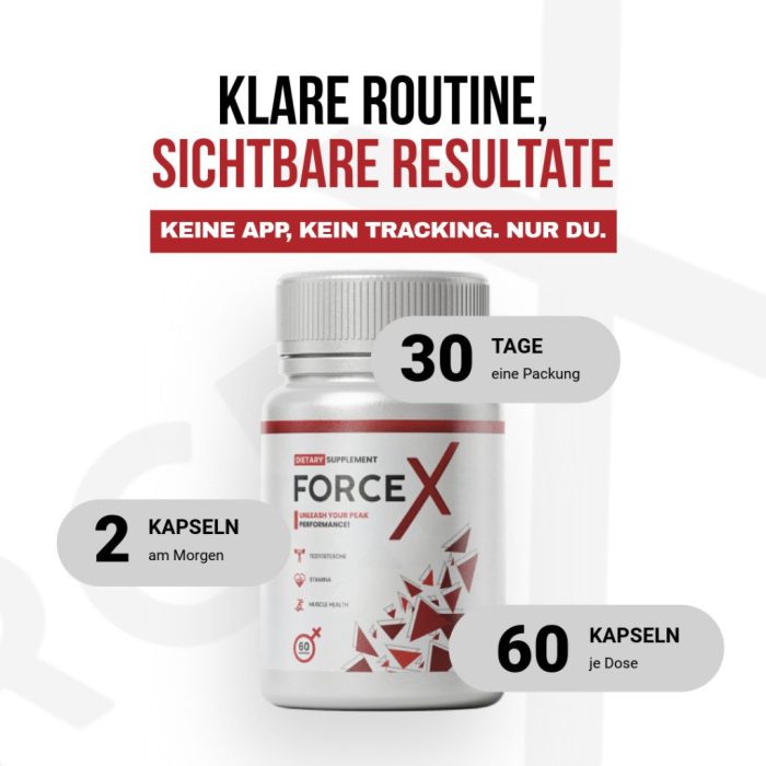 Force X Kapseln