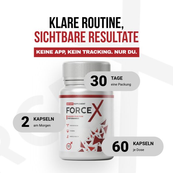 Force X Kapseln – Bild 5